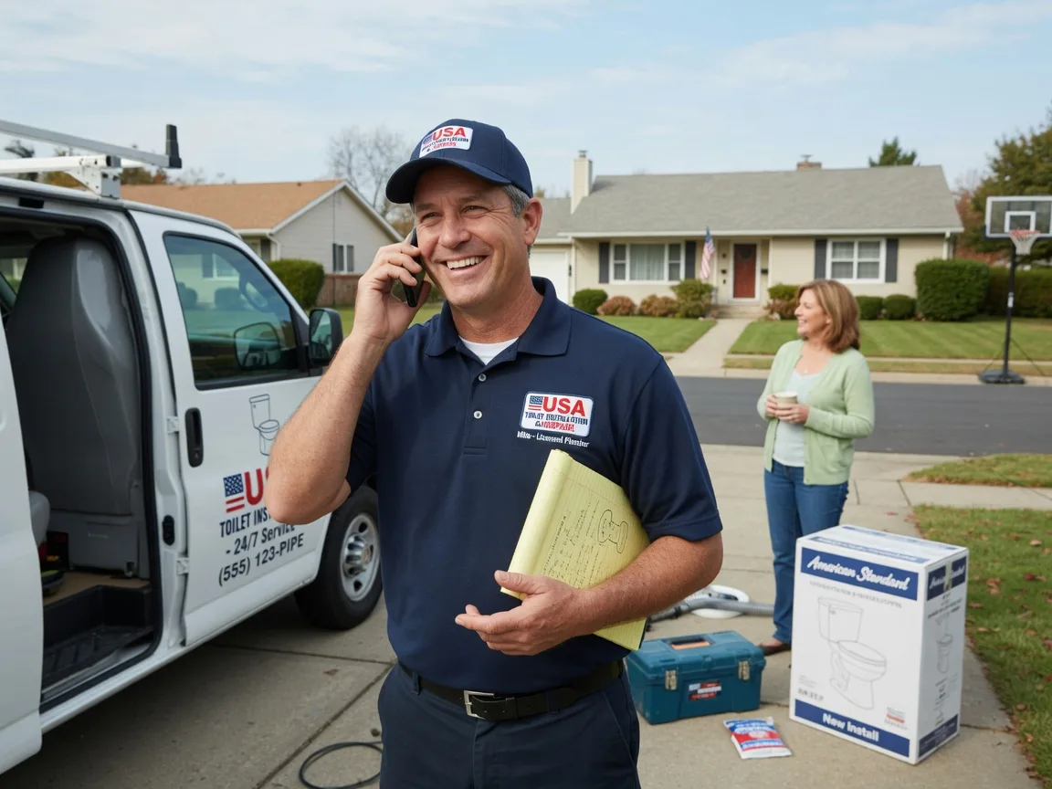 Toilet Installation Weidman, MI FAQs